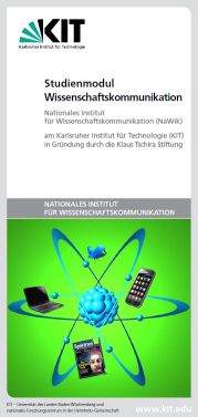 Studienmodul Wissenschaftskommunikation - SS 2012
