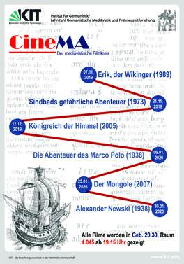 CineMA-Plakat