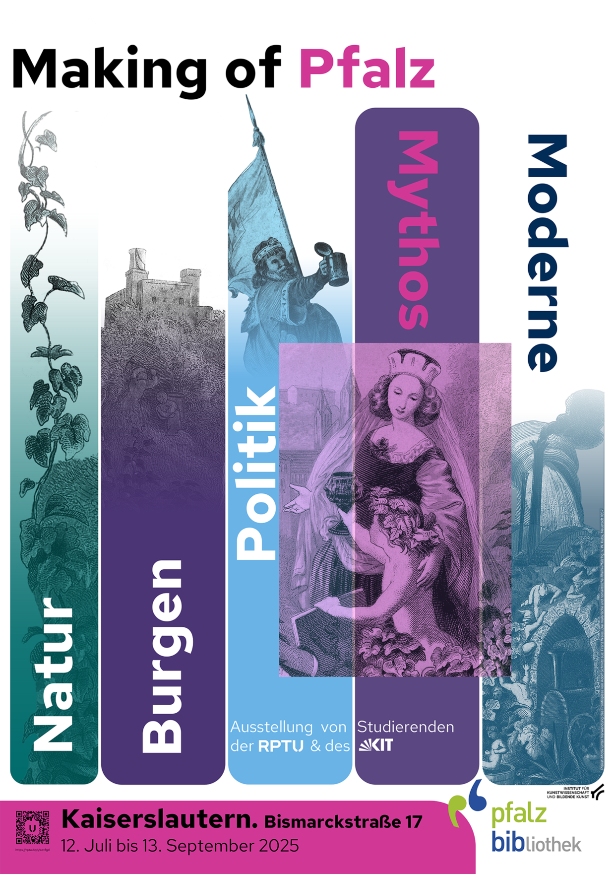 Veranstaltungsankündigung zur Ausstellung des OS Making of Pfalz